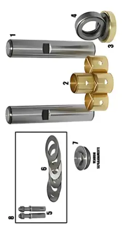 Kit Trava Reparo VW 8120 8150 9150