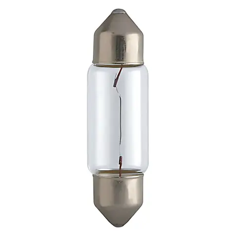 Lâmpada Torpedo 12V 38MM Interna Placa