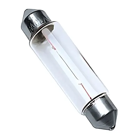 Lâmpada Torpedo 24V 10W 41MM Luz Placa Teto