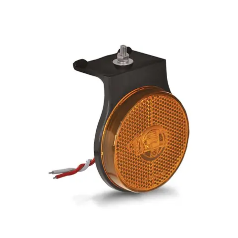 Lanterna Carreta 1 LED Posição 66MM C/ Cabo Haste