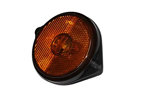 Lanterna Lateral LED Amarela para Randon 2012 Oval