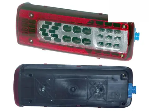 Lanterna LED 24V Trás Caminhões Carretas Euro 2