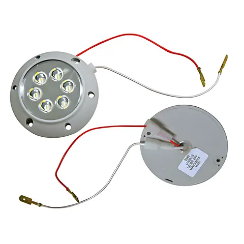 Lanterna LED 74MM 24V Caio Ibrava Cristal