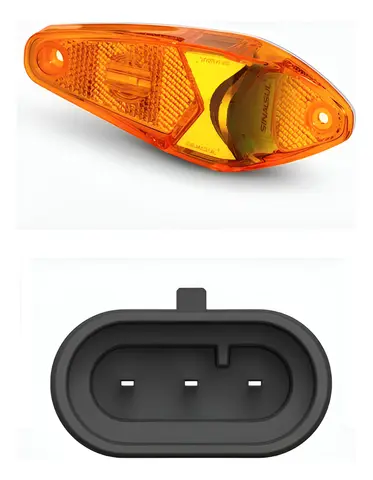 Lanterna LED Lateral Caminhão Carreta
