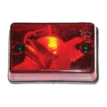 Lanterna LED Vermelha Oval Carreta Facchini 2008