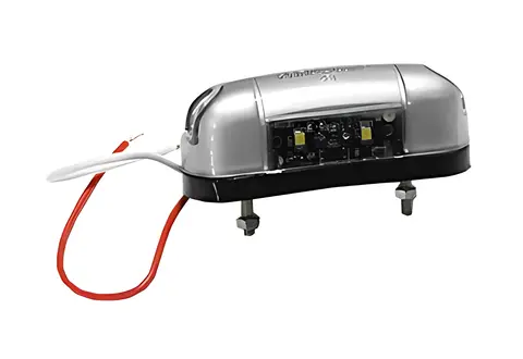 Lanterna Placa LED Carreta Moderna Oval