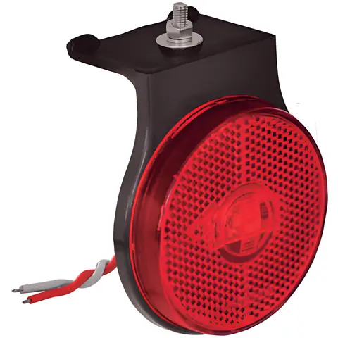 Lanterna Posição 1 LED Carreta 66MM Haste VM