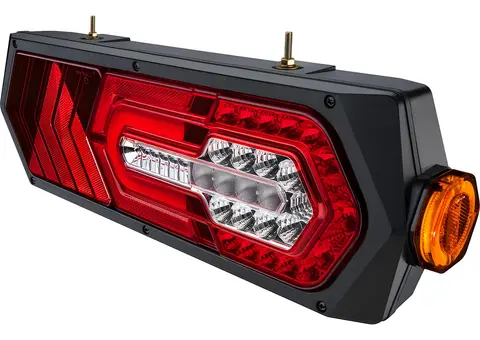 Lanterna Traseira LED 24V Lado Esquerdo Carretas