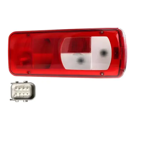 Lente da Lanterna Dir para DAF XF Gauer