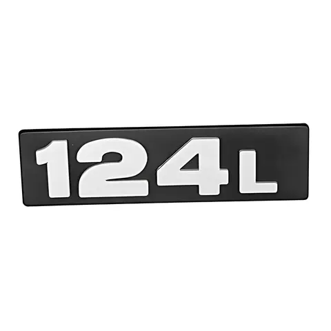 Letreiro 124L 124G Frontal para Scania Série 4