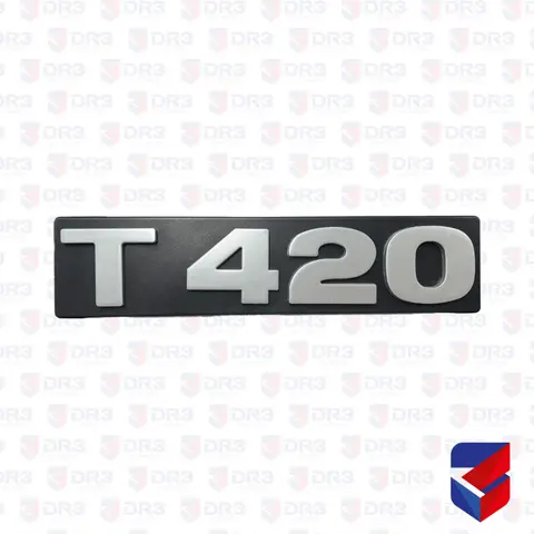 Letreiro Frontal G420 para Scania
