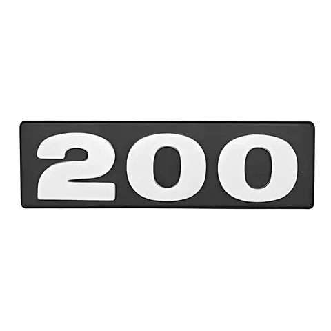 Letreiro Potência 200 para Scania Série 3