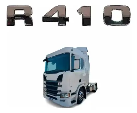 Letreiro R410 NTG Após 2019 para Scania