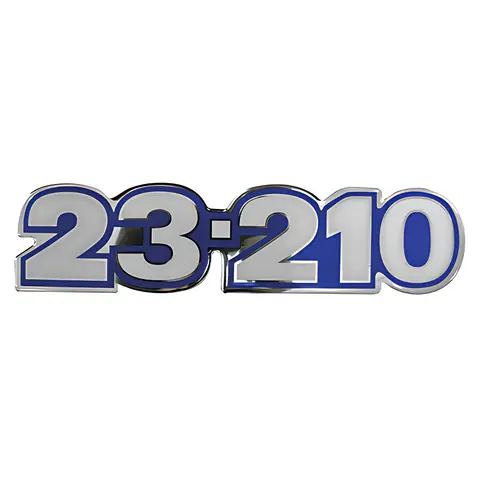 Logo Frontal Azul VW Caminhão 23.210