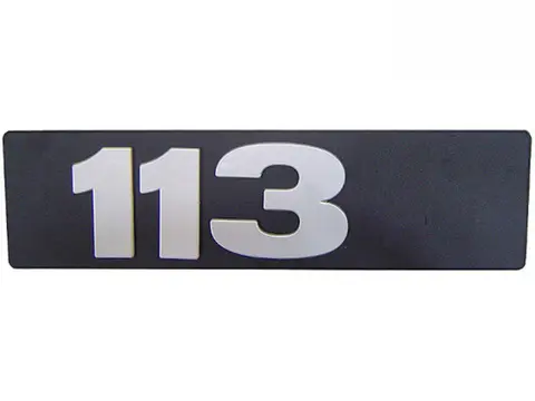 Logotipo 113 Cabine para Scania