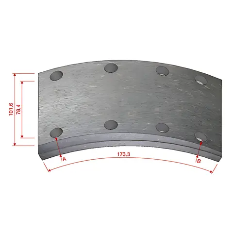 Lona Freio para Ford 1215 1218 1313 1418
