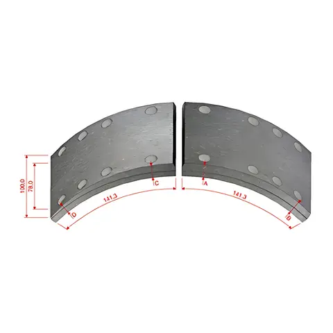 Lona Freio para Ford 815 816 VW 8150 9150