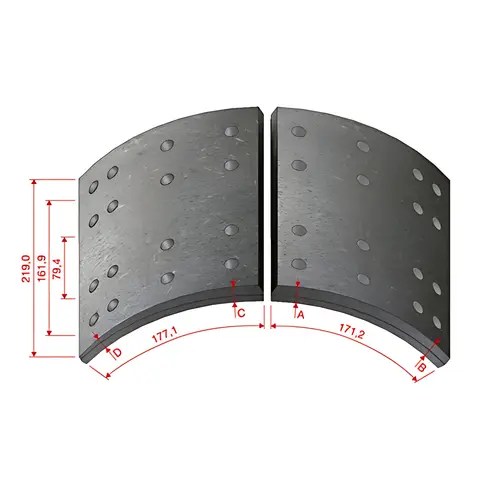 Lona Freio para Volvo VM e VW
