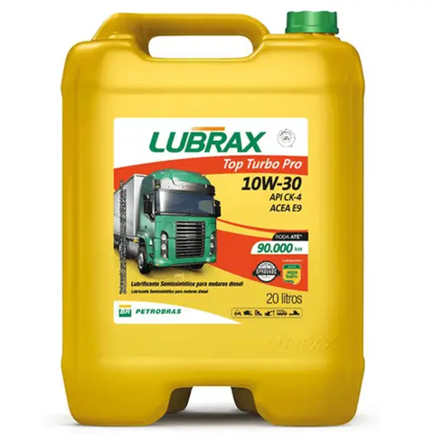 Óleo Lubrax Top Turbo Avante Eco 5W30