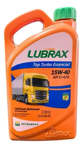 Óleo Lubrax Top Turbo Essencial 15W40