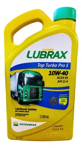 Óleo Lubrax Top Turbo Pro S 10W40 CI-4