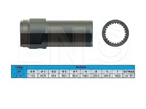 Luveira do Cardan de Aço para Volvo FH12