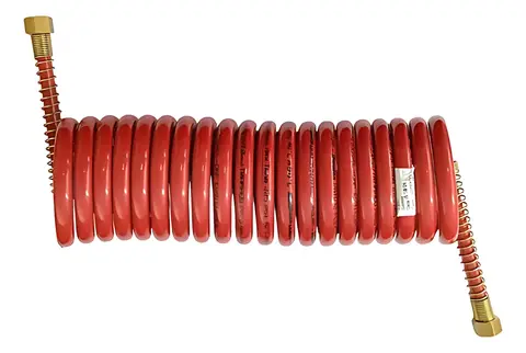 Mangueira Espiral Nylon Carretas Todas Vermelha