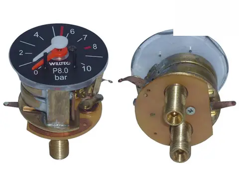 Manômetro Duplo 0-10 Bar MB 1618 1620 1630