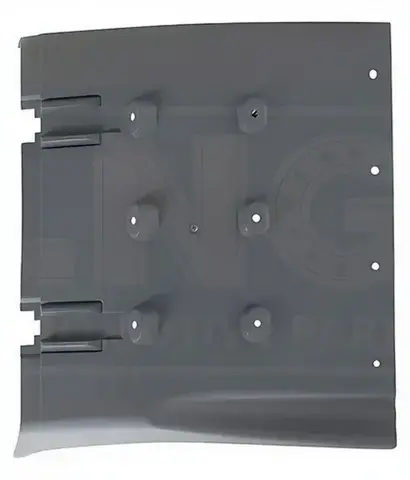 Meio para Lama Preto Trás para Scania S5 S4