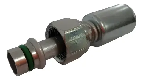 Conexão Fêmea Reta 8MM R134A o Ring Ar Condicionado