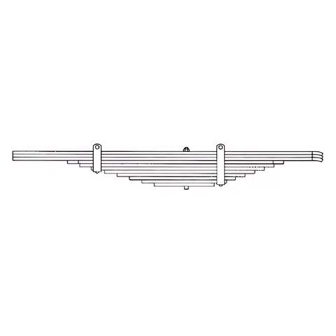 Mola Carreta Fabrini para Randon 11T 1250MM