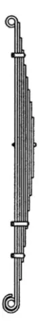 Mola Dianteira para GM D60 D70 D75 D78 C60 C70