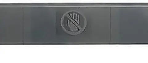 Moldura Central Parabrisa Acabamento para Volvo