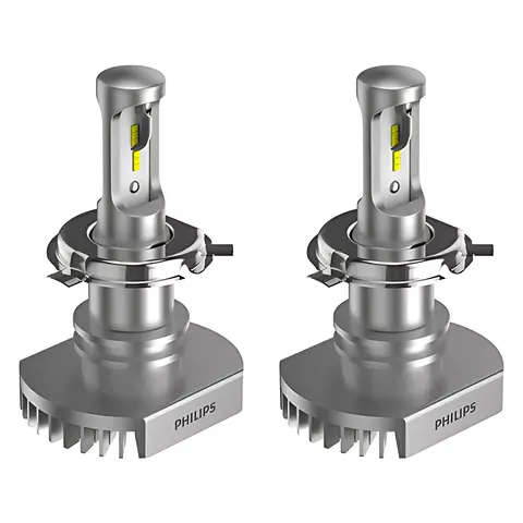 Par LED H4 Philips Farol Alto Baixo Neblina