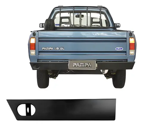 Para-choque Trás Pampa Cab Chassi para Ford
