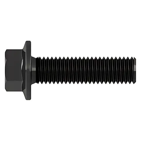 Parafuso M14x1.50x40 Flangeado Rosca Inteira