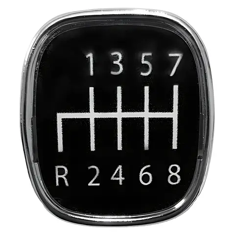 Placa Manopla Câmbio VW 19370E 25370E