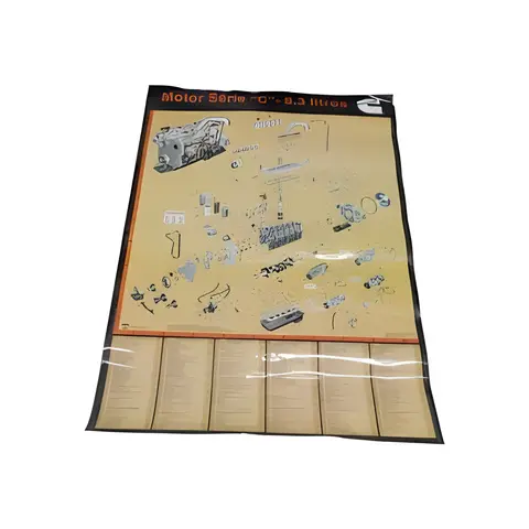 Poster Peças para Motor Cummins 6BTAA