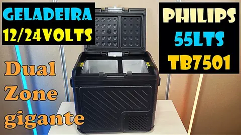 Refrigerador Automotivo 55L 12V 24V Thermal Box
