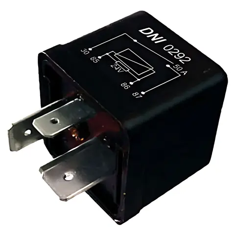 Relé Auxiliar para MB 50A 24V 4 Terminais