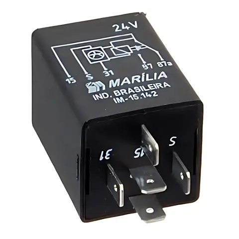 Relé Temporizador 24V para MB Ônibus Articulado