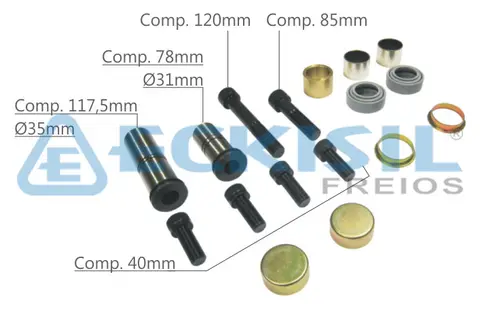 Reparo Pinça Freio Meritor para Volvo