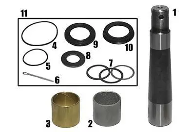 Reparo S/ Pinos C/ Chime e Rolam para Ford F4000