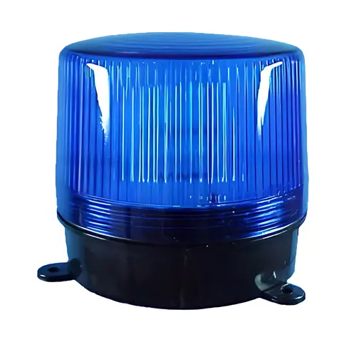 Sinalizador Flash Advertência 12V Azul