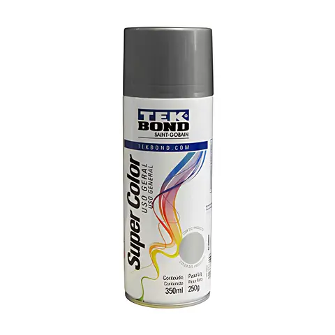 Spray Alumínio Multiuso 250G 350ML Tekbond