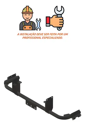Suporte Para-choque para Iveco Tector Rodoviário