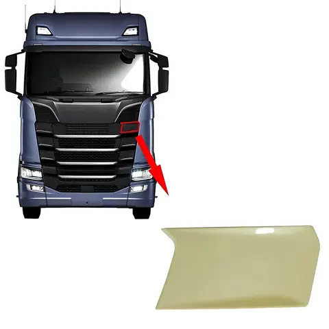 Tampa Acabamento Grade Inf Esq para Scania
