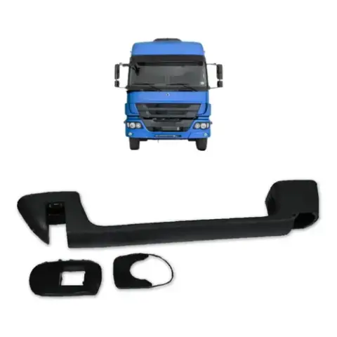 Tampa Estribo Inferior LD MB Axor C/ Suportes
