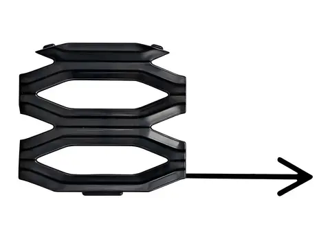 Tampa Grade Frontal Plástico para Volvo