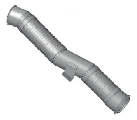 Tubo Escapamento Motor 4 1/2 Flexível para Scania